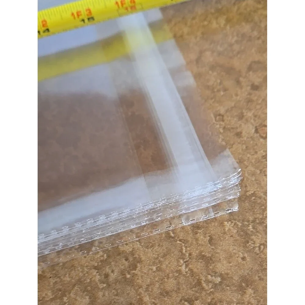 Plastic Clear 11 X 15 Resealabe Mailer Office Bags Pack 10 Bigger Size Unisex
